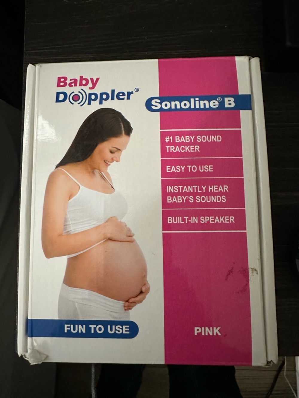 Baby Doppler Sonoline B Baby Sound Tracker - Pink